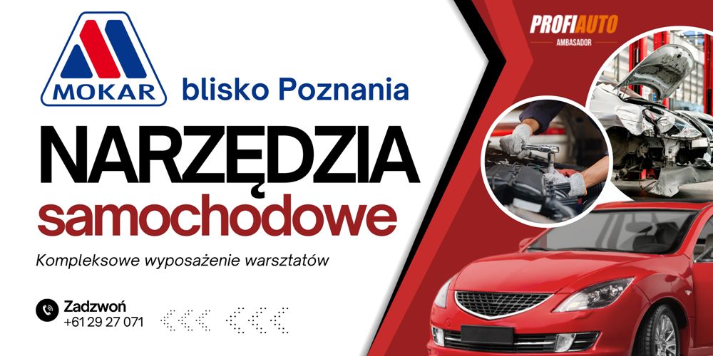 narzędzia samochodowe Poznań