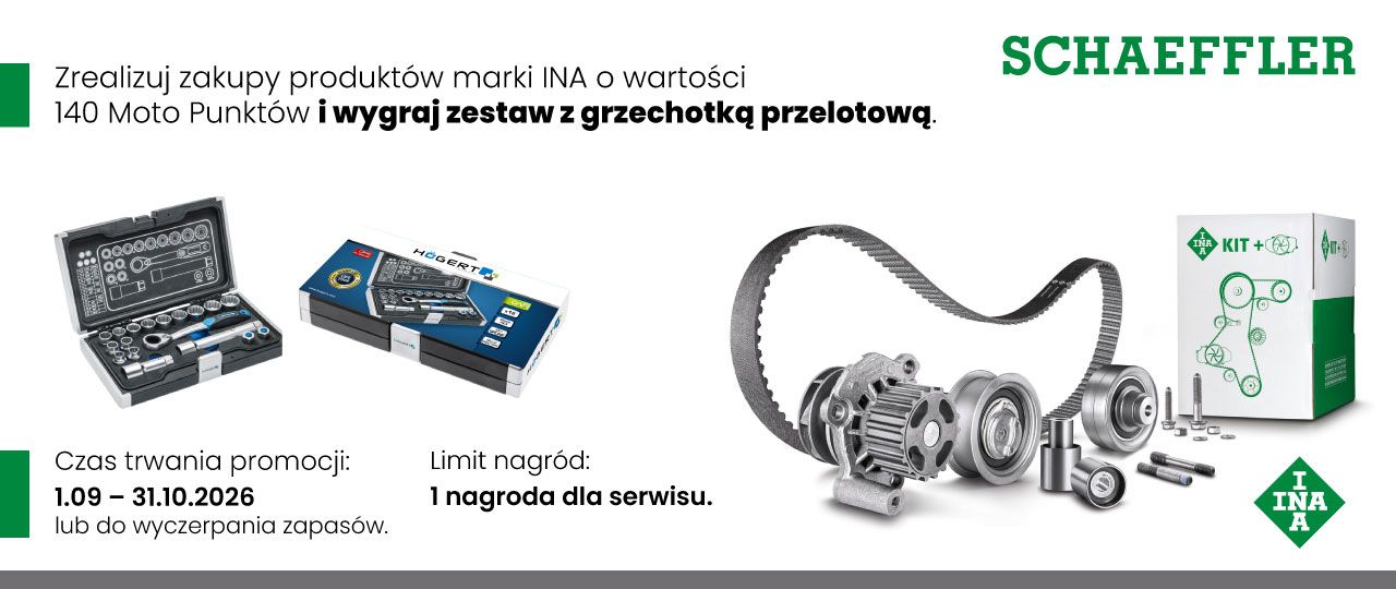 Wygraj zestaw z grzechotką przelotową z INA