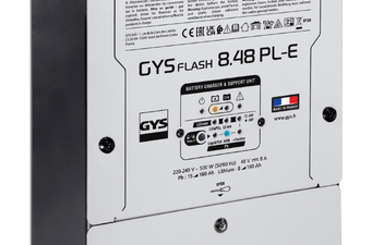 GYSFLASH 8.48 PL‑E 025950 – pokładowa ładowarka 48 V / 8 A do akumulatorów Pb i LiFePO₄