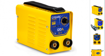 Spawarka GYSARC 120 – Inwerter MMA z akcesoriami ref 013704
