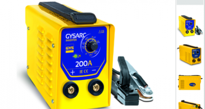 GYSARC 200 – Spawarka inwerterowa MMA z akcesoriami Ref : 079298