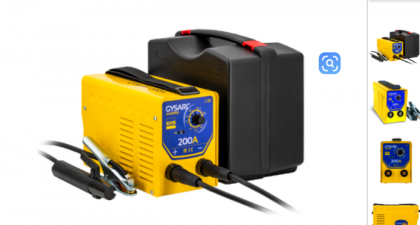 GYSARC 200 „avec valise” – Spawarka inwerterowa MMA w praktycznej walizce Ref : 080058